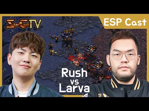 [ESP] "Muy buena jugada! #2" Rush vs Larva (TvZ) - Starcraft Remasterizado (StarCastTV Español)