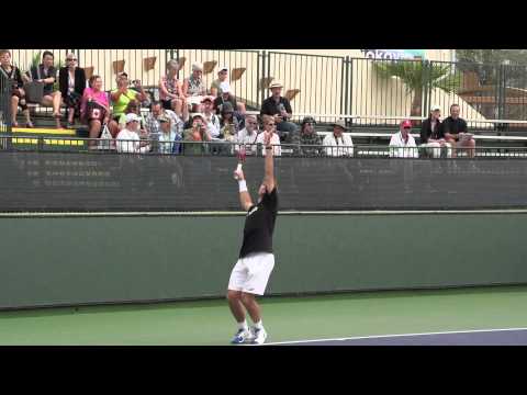 S. Wawrinka Serve in Slow Motion