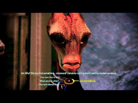 ME2: Packages for Ish dialogue difference with and without Jacob