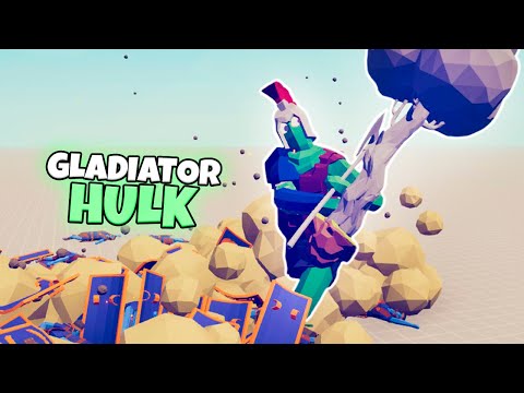 GLADIATOR HULK vs EVERY FACTION | TABS Unit Creator Gameplay