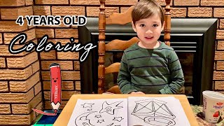 4 Years Old Coloring | Ontario Canada