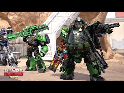 TRANSFORMERS Online - Hound The Last Knight Hook Shots Gameplay Control The Desert Map