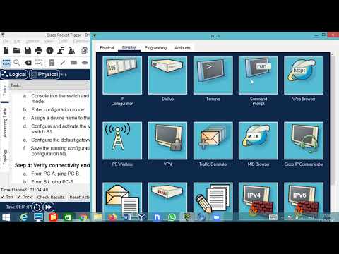 Module 10.4.4 - Build a Switch And Router Network (Cisco)
