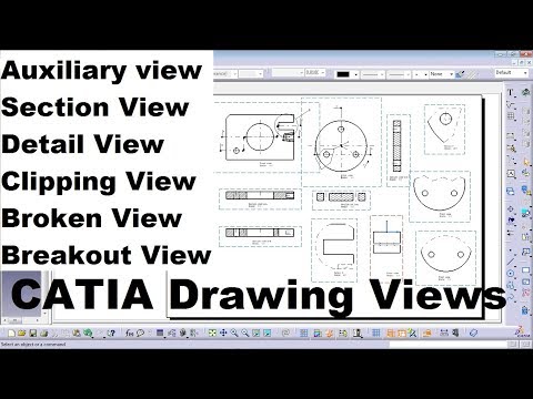 CATIA Drafting Tutorial for Beginners - 2