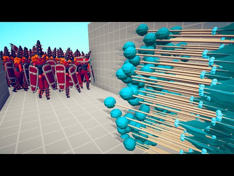 75x EXILED SENTINEL  vs EVERY GOD - Totally Accurate Battle Simulator TABS