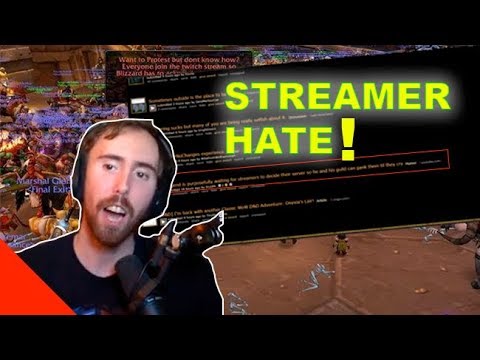 Asmongold reacts to STREAMER HATE on WoW Forums