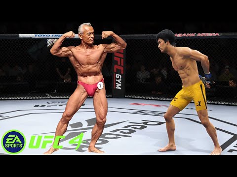 UFC4 Bruce Lee vs Tsutomu Tosaka EA Sports UFC 4 - PS5