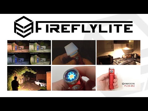 FIREFLYLITE PL09-MU 98CRI Camping, Photography & DIY flashlight mule - 2200 lumens