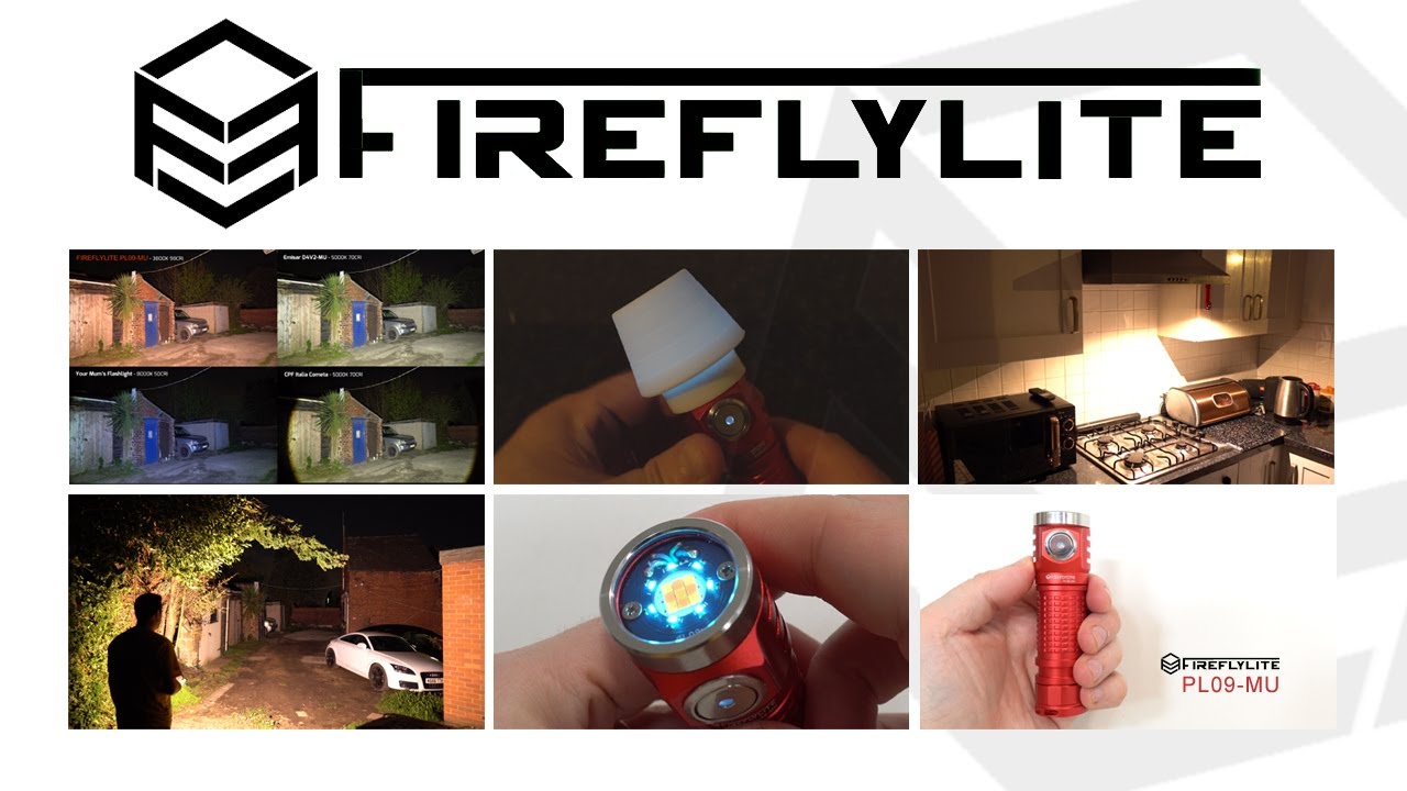 [Review] FIREFLYLITE PL09-MU, 98CRI photography, camping or DIY mule ...