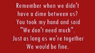 Tracy Lawrence Sticks and Stones Lyrics