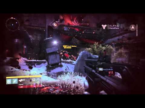 Destiny Alpha - The Devils' Lair Strike Mission Co-op Gameplay