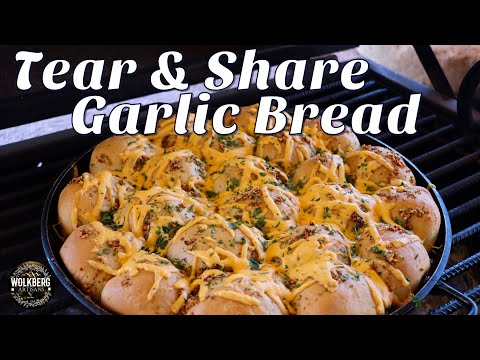 Tear-and-share Garlic Bread Recipe | How to make and bake bread | Braai sides | BBQ side dishes