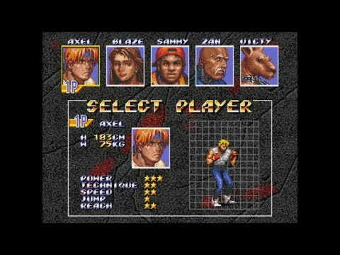 Streets Of Rage 3 - Playthrough (Sega Genesis)