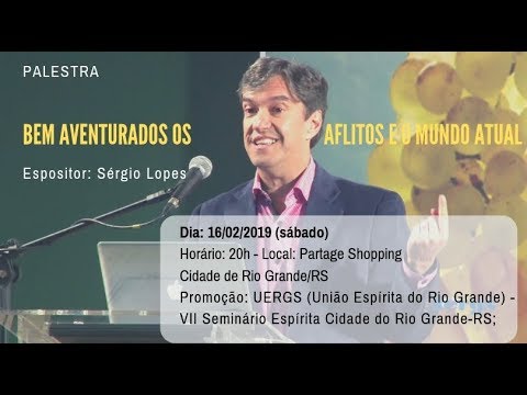 AO VIVO -  Bem Aventurados os aflitos e o mundo atual - Dr Sérgio Lopes - 16/02/19