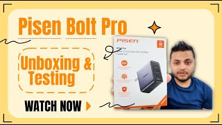 PISEN 100W GaN Charger Unboxed • Triple‑Port Powerhouse for Laptops & Phones! #fastcharger