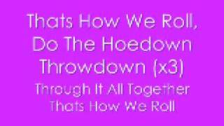 Hannah Montana The movie- Hoedown Throwdown/ Zig Zag With Lyrics