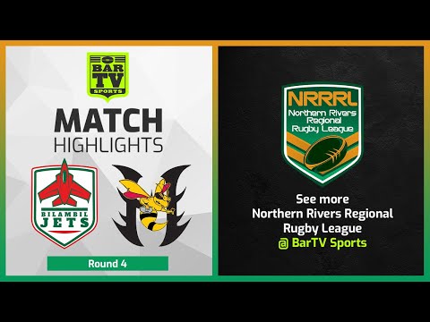 Bilambil Jets v Cudgen Hornets - Round 4 catch up game Highlights | NRRRL 2022
