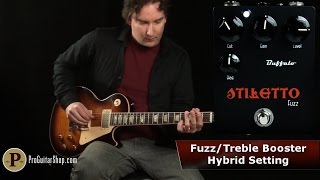 Video thumbnail for Buffalo FX Stiletto Fuzz by ProGuitarShopDemos