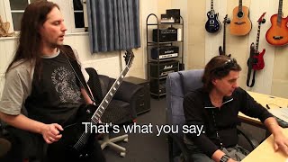 BLIND GUARDIAN - &quot;The sacred wheel of time cannot erase the medieval song&quot; Session (OFFICIAL PART 2)