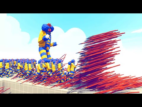 100x Zombie Clown + Giant vs Every god - Totally Accurate Battle Simulator TABS 🤡