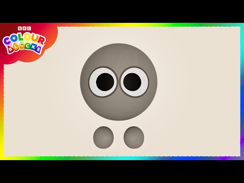 Shades of Grey 2! 🖤🎨 | Meet colour Grey | Full episodes Compilation for Kids | Colourblocks