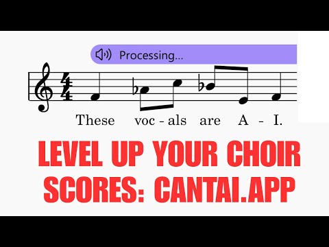 AI Vocalist Takeover: Cantai