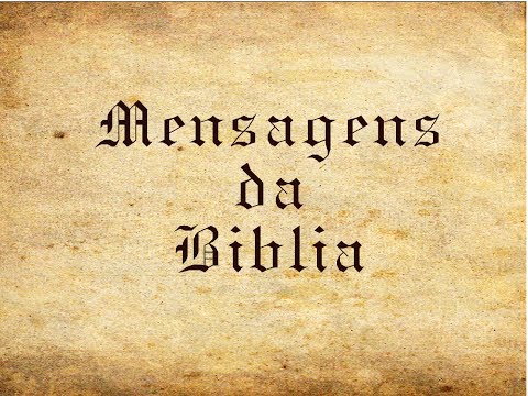 Palavras e Mensagens da Bíblia Video