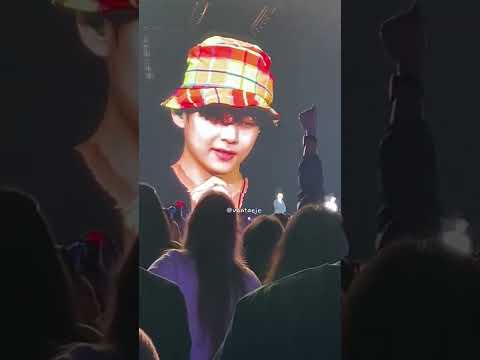 BTS V ending ment speech BTS PERMISSION TO DANCE in LA Concert Day 2 at SoFi Stadium | Jenifer Surya