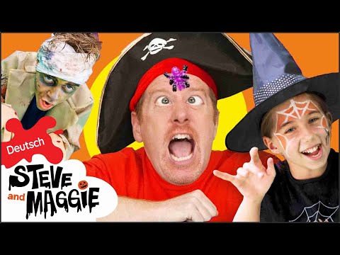Finger Family Halloween Geschichte für Kids + MEHR von Steve and Maggie Deutsch