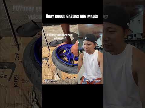 Gasgas ang mags. #viralvideo #reaction #motovlog