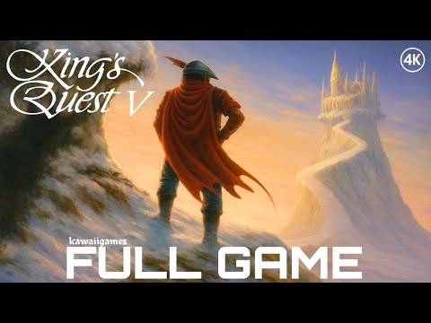 King's Quest V: Absence Makes the Heart Go Yonder! | PC, DOS | Gameplay Walkthrough FULL [4K 60FPS🔴]