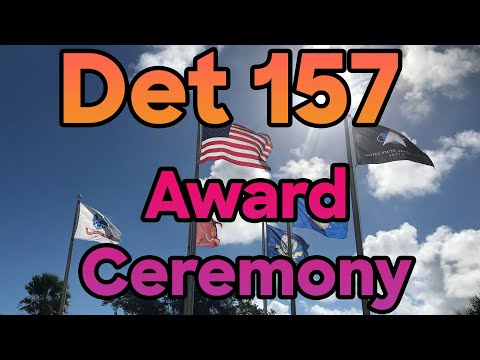 Fall 2020 Det 157 Award Ceremony and Change of Command