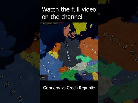 Germany vs Czech Republic #map #ageofhistory2ii #history #ageofhistory #europe #ageofhistory2 #ww2