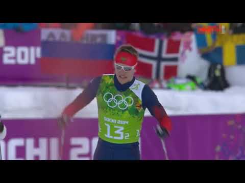 Olympic Action: Team Sprint at Sochi 2014 with Nikita Kryukov.