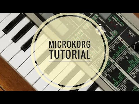 Korg microKORG Synthesizer Tutorial