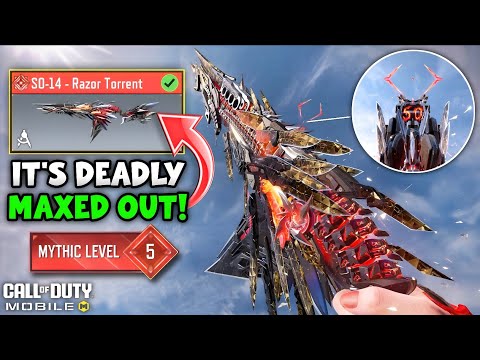 New Mythic SO 14 - Razor Torrent at MAX Level Hits Different 🔥 #codm 