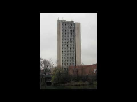 VITUKI demolision / VITUKI torony robbantás