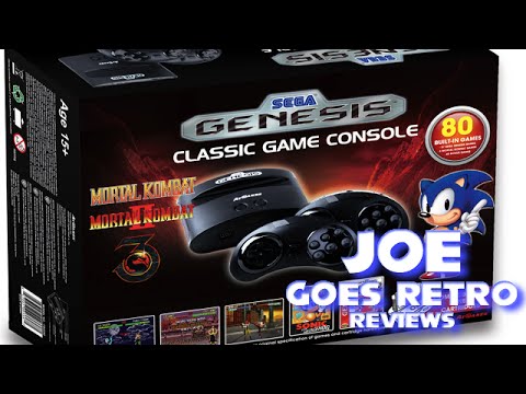 AtGames Sega Genesis Classic Console Review - Joe Goes Retro