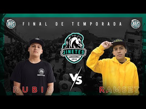 RAMSET vs RUBIO -8vos- Rapstyle Sjl - Jinetes Ganadores (Fin de Temporada) 2020