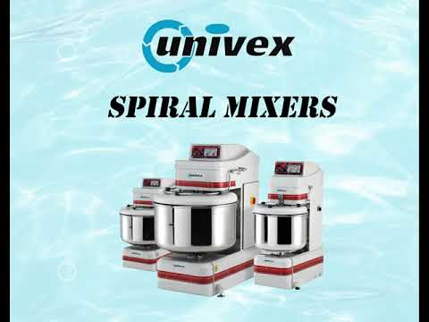 Univex SL80RB Silverline Spiral Mixer with 137 qt Removable Bowl, 2-Speed, 176 lbs Dough Capacity 2 image
