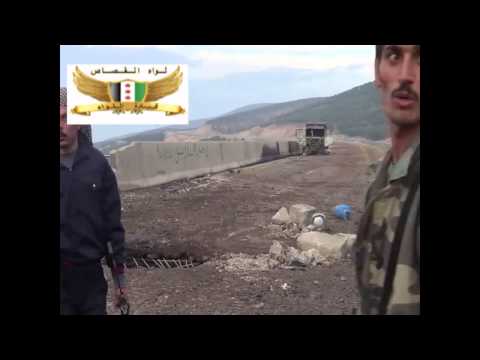 تدمير دبابة لقوات النظام من قبل لواء القصاص في قرية محمبل في ريف إدلب