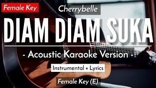 Download lagu Diam Diam Suka (Karaoke Akustik) - Cherrybelle (Female Key | HQ Audio) mp3