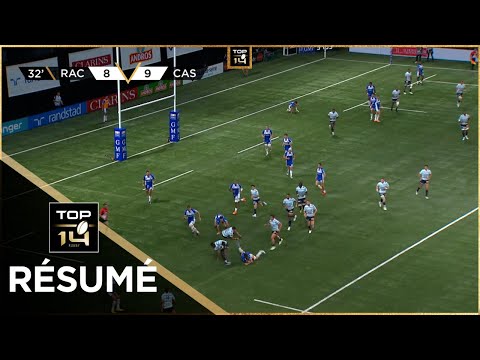 TOP 14 - Résumé Racing 92-Castres Olympique: 25-19 - J01 - Saison 2022/2023
