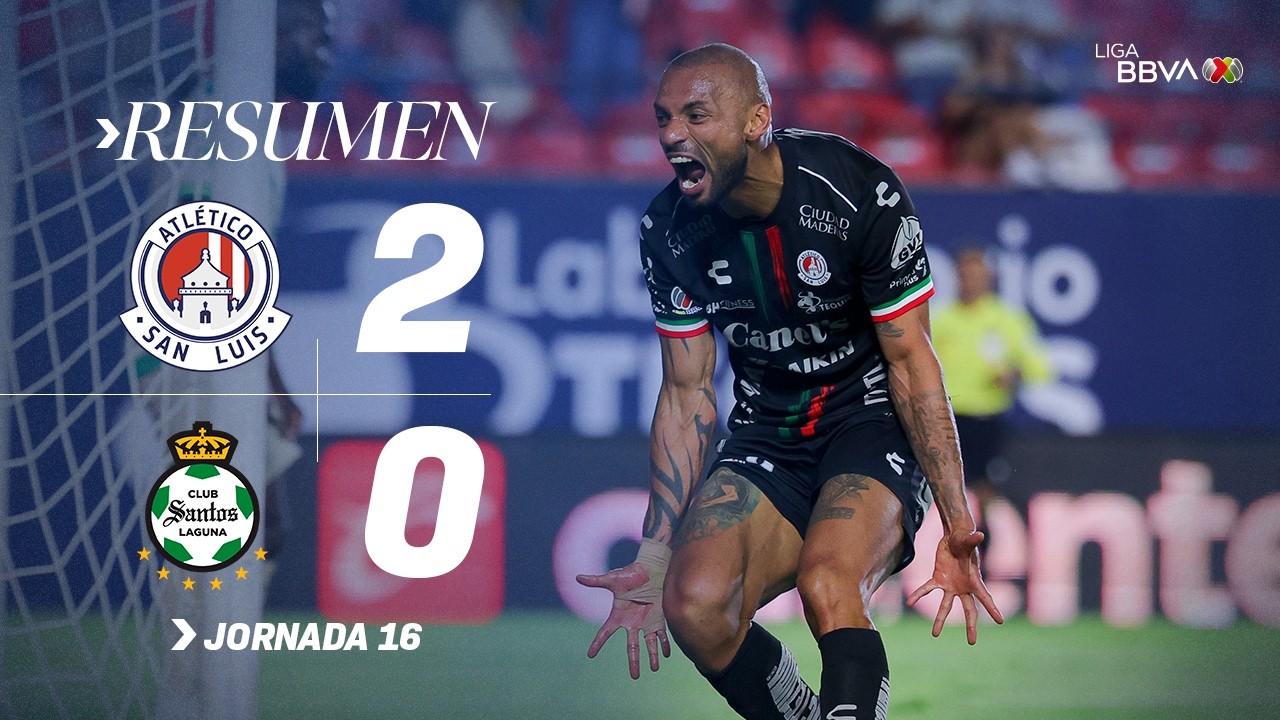 Atlético San Luis vs Santos Laguna Highlights