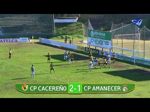 CP Cacereño - CP Amanecer (3ªDivisión Gr.XIV 16/17)