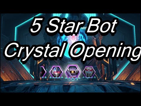5 Star Bot Crystal Opening - Revenge of the King Complete - Transformers: Forged to Fight