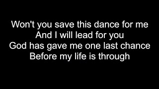 SAVE THIS DANCE FOR ME | HD With Lyrics | DAVID GATES cover by Chris Landmark