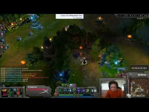 TheOddOne plays ChoGath jungle vs Xin Zhao