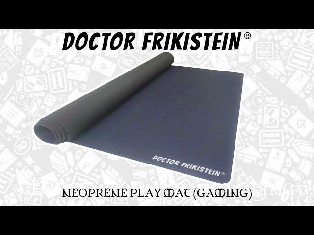 Vídeo relacionado con Doctor Frikistein Neoprene Play Mat | Tapete especializado para Juegos de Mesa, Dados y Cartas | 140 x 80 cm | Impermeable, Antideslizante y Enrollable (Gaming (Blue))
