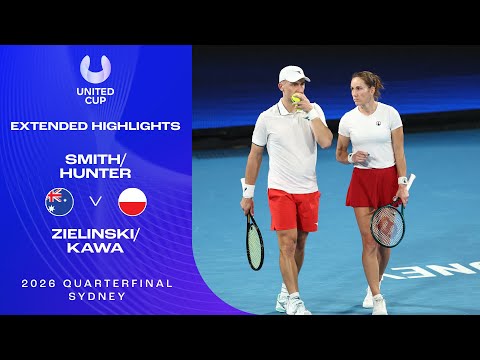 Smith/Hunter v Zielinski/Kawa Extended Highlights | United Cup 2026 Quarterfinal